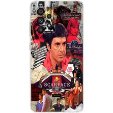 Mobilpad Samsung Galaxy A73 Uyumlu Baskılı Yumuşak Silikon Şeffaf Telefon Kılıfı