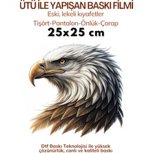 spldizayn Ütü ile Yapışan Dtf Transfer Baskı Kağıdı Tişört Pantolon Fotoğraf Baskısı 25X25 cm