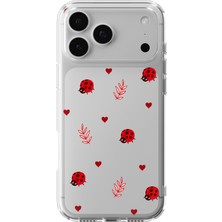 Mobilpad Iphone 17 Pro Max Uyumlu Baskılı Yumuşak Silikon Şeffaf Telefon Kılıfı