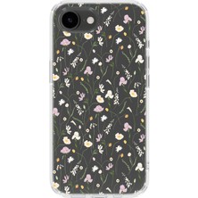 Mobilpad Iphone 16E Uyumlu Baskılı Yumuşak Silikon Şeffaf Telefon Kılıfı