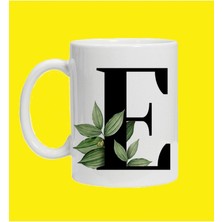 Es Dekor E Harfi Baskılı Kupa Bardak 1 Adet