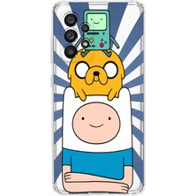 Mobilpad Samsung Galaxy A72 Uyumlu Baskılı Yumuşak Silikon Şeffaf Telefon Kılıfı