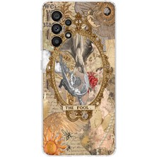 Mobilpad Samsung Galaxy A32 Uyumlu Baskılı Yumuşak Silikon Şeffaf Telefon Kılıfı