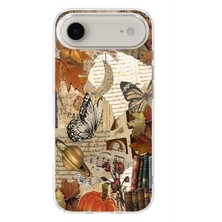 Mobilpad Iphone 17 Air Uyumlu Baskılı Yumuşak Silikon Şeffaf Telefon Kılıfı