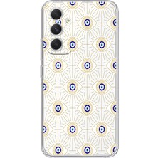 Mobilpad Samsung Galaxy A14 Uyumlu Baskılı Yumuşak Silikon Şeffaf Telefon Kılıfı