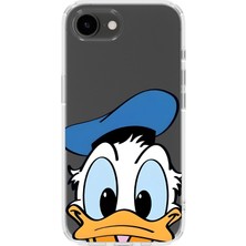 Mobilpad Iphone 16E Uyumlu Baskılı Yumuşak Silikon Şeffaf Telefon Kılıfı