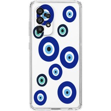 Mobilpad Samsung Galaxy A32 Uyumlu Baskılı Yumuşak Silikon Şeffaf Telefon Kılıfı