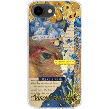 Mobilpad Iphone 16E Uyumlu Baskılı Yumuşak Silikon Şeffaf Telefon Kılıfı