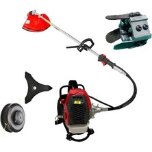 Gardenpro 520D Benzin Motorlu Tırpan + Çapa Aparatı