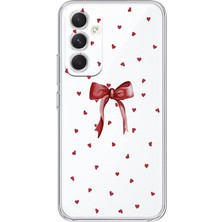 Mobilpad Samsung Galaxy A14 Uyumlu Baskılı Yumuşak Silikon Şeffaf Telefon Kılıfı