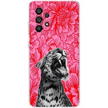 Mobilpad Samsung Galaxy A32 Uyumlu Baskılı Yumuşak Silikon Şeffaf Telefon Kılıfı