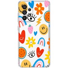 Mobilpad Samsung Galaxy A72 Uyumlu Baskılı Yumuşak Silikon Şeffaf Telefon Kılıfı