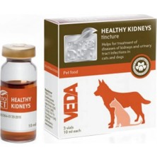 Vedavet Veda Healthy Kidneys Kedi & Köpek Böbrek Destek Damlası 3X10 ml (Hap Yutmayanlara)