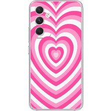 Mobilpad Samsung Galaxy A14 Uyumlu Baskılı Yumuşak Silikon Şeffaf Telefon Kılıfı