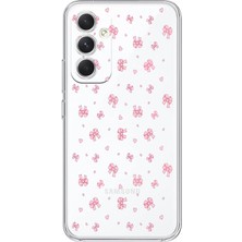 Mobilpad Samsung Galaxy A14 Uyumlu Baskılı Yumuşak Silikon Şeffaf Telefon Kılıfı