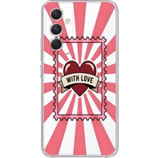 Mobilpad Samsung Galaxy A14 Uyumlu Baskılı Yumuşak Silikon Şeffaf Telefon Kılıfı