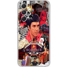 Mobilpad Samsung Galaxy A24 Uyumlu Baskılı Yumuşak Silikon Şeffaf Telefon Kılıfı