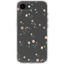 Mobilpad Iphone 16E Uyumlu Baskılı Yumuşak Silikon Şeffaf Telefon Kılıfı