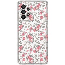 Mobilpad Samsung Galaxy A73 Uyumlu Baskılı Yumuşak Silikon Şeffaf Telefon Kılıfı