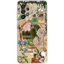 Mobilpad Samsung Galaxy A32 Uyumlu Baskılı Yumuşak Silikon Şeffaf Telefon Kılıfı