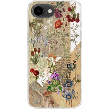 Mobilpad Iphone 16E Uyumlu Baskılı Yumuşak Silikon Şeffaf Telefon Kılıfı