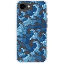 Mobilpad Iphone 16E Uyumlu Baskılı Yumuşak Silikon Şeffaf Telefon Kılıfı