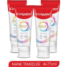 Colgate Total Aktif Koruma Nane Temizligi 75 ml x 4 Adet