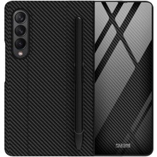 Samsung Galaxy Z Fold 3 Uyumlu Kılıf Zore Kalem Bölmeli Droga Kılıf