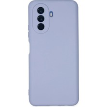 Hnrlishp Newface Huawei Nova Y70 Kılıf Nano Içi Kadife Silikon - Lila