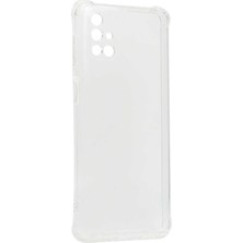 Samsung Galaxy M51 Uyumlu Kılıf Zore Kamera Korumalı Nitro Anti Shock Silikon