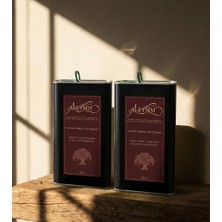 Aleysim Oliva 2'li Naturel Zeytinyağı 3 L Teneke Erken Hasat- Soğuk Sıkım- Tek Bahçe