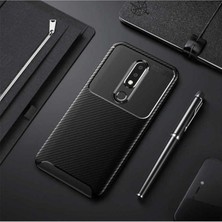 Nokia 5.1 Plus Uyumlu Kılıf Zore Negro Silikon Kapak