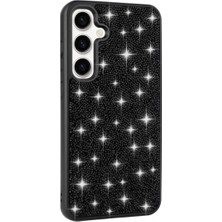 Samsung Galaxy S24 Uyumlu Kılıf Parlak Taşlı Tasarım Zore Pırlanta Kapak