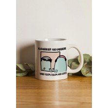 Es Dekor Porselen - Karabiberim Motto Kupa Bardak- Makinede Yıkanabilir 1 Adet