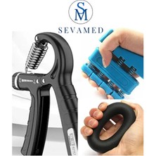 El Bilek Egzersiz Aletleri Seti Sayaçlı El Yayı El Simidi El Piyano Egzersiz Aleti Kırmed