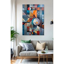  4K Hd Kalite Mgi Design Soyut Modern Renkli Kanvas Tablo - Duvar Tablosu - Canvas Tablo - Duvar Dekorasyonu
