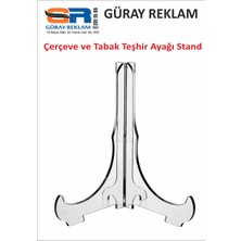 Çerçeve ve Tabak Teşhir Ayağı Standı (No: 3 - 13-15 Cm)