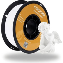 Kingroon Abs Filament Beyaz - Bambu Lab ve K1 Uyumlu - Isıya Dayanıklı - 1.75MM 1 kg