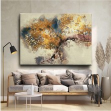  4K Hd Kalite Mgi Design Dekor Ofisi Modern Cennet Ağacı Dekoratif Kanvas Tablo
