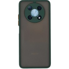 Hnrlishp Newface Huawei Nova Y90 Kılıf Montreal Silikon Kapak - Yeşil