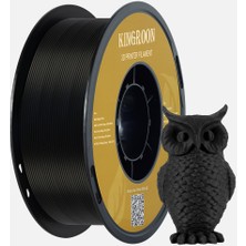 Kingroon Abs Filament Siyah - Bambu Lab ve K1 Uyumlu - Isıya Dayanıklı - 1.75MM 1 kg