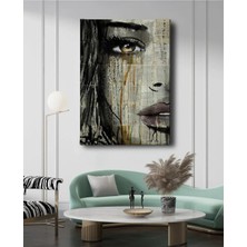  4K Hd Kalite Mgi Design Dekor Ofisi Şık Kadın Modern Dekoratif Kanvas Duvar Tablo