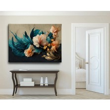  4K Hd Kalite Mgi Design Dekor Ofisi Soyut Sanat Cennet Çiçeği Modern Dekoratif Kanvas Tablo