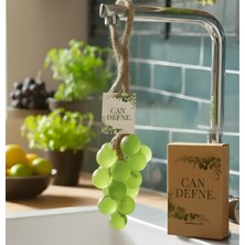 Can Defne Üzüm Şeklinde El Yapımı Doğal Sabun – Aromatik Kokulu Dekoratif Banyo Sabunu (Yeşil)