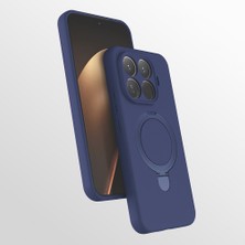 Xiaomi 15T Uyumlu Pro Kılıf M-Safe Şarj Özellikli Standlı Zore Samara Kapak