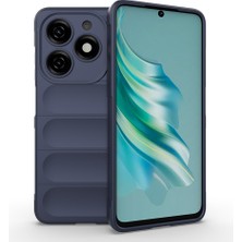Tecno Spark 20 Uyumlu Kılıf Esnek Tpu Oyuklu Arka Yüzey Tasarımlı Zore Etnik Silikon Kapak