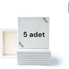 15X15 Tuval 5 Adet