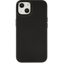 Hnrlishp Newface Iphone 14 Plus Kılıf Asya Deri Silikon - Siyah