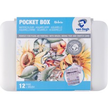 Van Gogh : Yarım Tablet Sulu Boya Seti : 12 Renk (Shades Of Nature Serisi)