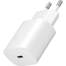 Avcı Teknoloji Market 25W Usb-C Hızlı Şarj Adaptörü Pd Destekli Type-C Şarj Başlığı